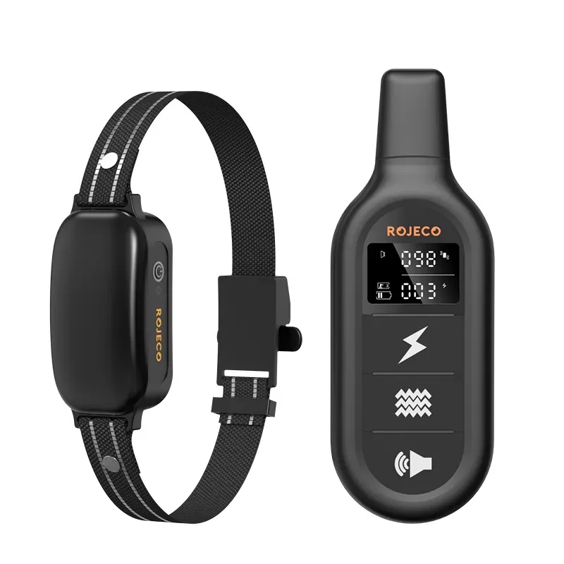 Collier Dressage Télécommandé Anti-Aboiement Gros Chien